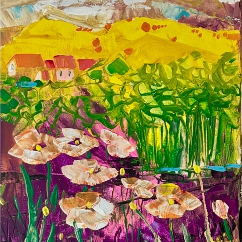 Hillside Harmony (16x20 inches)